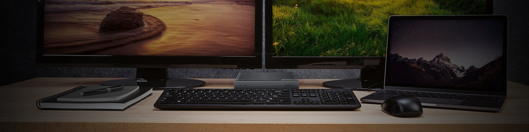 Targus Dock180EUZ Station D'Accueil Universelle Double Vidéo 4K Avec Alimentation - Reconditionné Noir