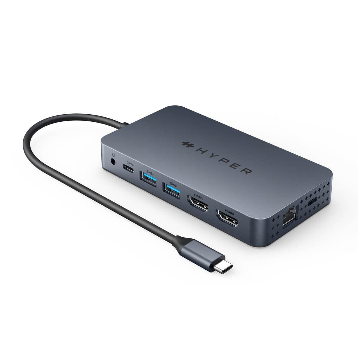 Hyper Adaptateur HDMI Dual 4K pour MacBook M1 - HyperDrive - Gris - Station  d'accueil PC portable - Garantie 3 ans LDLC